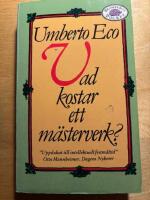 Vad kostar ett m&auml;sterverk?