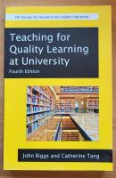 Teaching for quality learning at university : what the student does