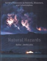 Natural hazards - earth's processes as hazards, disasters, and catastrophes