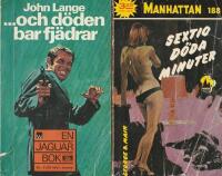 Manhattan Nr 188 Sextio d&ouml;da minuter" Jaguarbok Nr362 "..Och d&ouml;den bar fj&auml;drar""