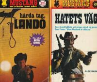 Mustang Nr 157 Hatets v&auml;g" Nr 165 "H&aring;rda tag Lando""