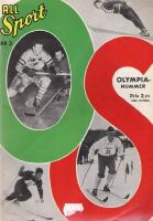 AllSport Nr 3 1960 Olympianummer Vinterolympiaden i Squaw Valley 1960