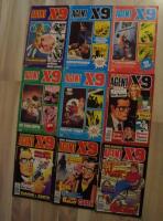 Agent X9 - 9 st tidningar 70 och 90 tal