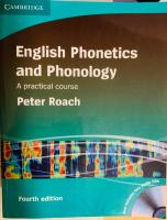 English phonetics and phonology : a practical course