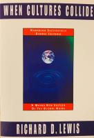 When Cultures Collide 3th edition Richard Lewis  &sdot; ENGELSKA 