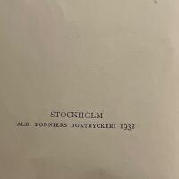 Farv&auml;l till Vapnen 1932
