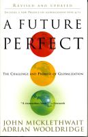 A Future perfect - The Challenge and Promise of Globalization
