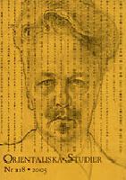 Orientaliska Studier 2005:3 (118)