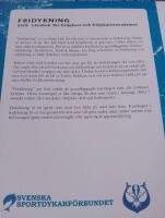 Fridykning : SSDF l&auml;robok i fridykning