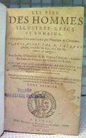 Les vies des hommes illustres grecs et romain : comparees l&acute;une avec l&acute;autre...: tome premier