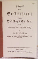 F&ouml;rs&ouml;k till beskrifning &ouml;fwer Dalskogs socken, uti Elfsborgs l&auml;n och Dals Land