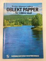 Oblekt papper - f&ouml;r milj&ouml;ns skull