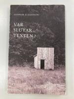 Var slutar texten? : tre ess&auml;er, ett brev, sex nedslag i 1800-talet