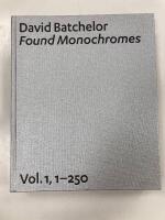 David batchelor - found monochromes