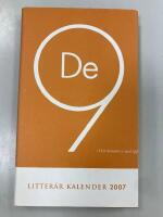 Litter&auml;r kalender 2007