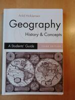 Geography, history and concepts - a students guide