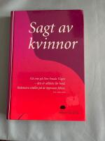 Sagt av kvinnor