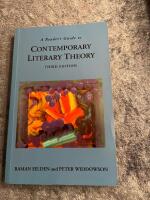 A reader's guide to contemporary literary theory