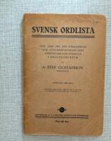 Svensk ordlista