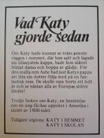 Vad Katy gjorde sedan