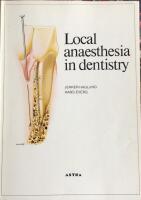 Local anaesthesia in dentistry