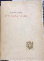 Italiensk lyrik dikter af samtida skalder