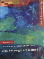 How languages are learned