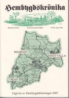 Hembygdskr&ouml;nika 2007