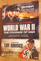 World War II - The Courage of War - 4 Krigsfilmer  (Inplastad)