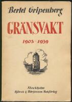 GR&Auml;NSVAKT 1903-1938