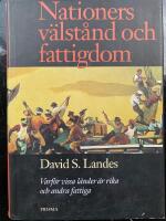 Nationers v&auml;lst&aring;nd och fattigdom