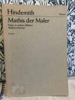 Mathis der Maler (Studiepartitur)