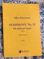 Symphony no. 12 - De döda på torget (1974) - Score