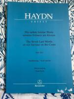 Die sieben letzten Worte unseres Erlösers am Kreuze (Vokalfassung, Klavierauszug) / The Seven Last Words of our Saviour on the Cross Hob. (Vocal version, vocal score) XX:2