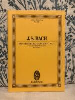 Brandenburg Concerto No. 1, F major, BWV 1046 (fickpartitur)