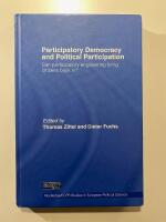 Participatory democracy and political participation - can participatory engineering bring citizens back in?