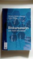 Diskursanalys som teori och metod