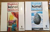 Fogtdals Konstlexikon - 8 f&ouml;rsta banden (Band 1-8: A - Kra)
