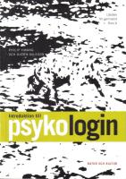 Introduktion till psykologin : l&auml;robok f&ouml;r gymnasiet, kurs A