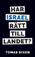 Har Israel r&auml;tt till landet?