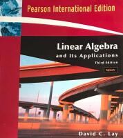 Linear Algebra