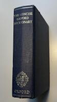 The Concise Oxford Dictionary 