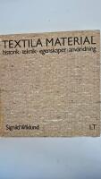Textila material : historik, teknik, egenskaper, anv&auml;ndning