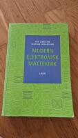 Modern elektronisk m&auml;tteknik