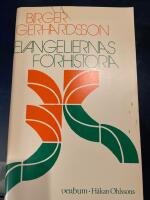 Evangeliernas f&ouml;rhistoria