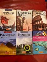 Stonehenge Stora Barri&auml;rrevet Pyramidernas land Vikingat&aring;g Faraonernas rike Colosseum