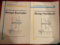 High performance concrete structures : design handbook and examples