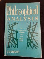 Philosophical analysis - Its development between the two world wars