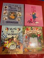 Gr&auml;vmaskin och tre andra nya barnb&ouml;cker