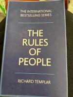 Rules of people - a personal code for getting the best from everyone